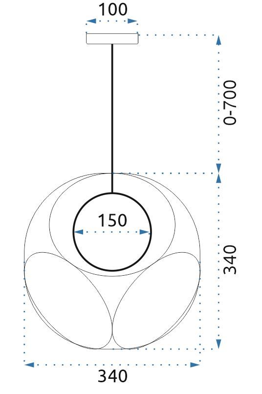 Lámpara APP1019-1CP