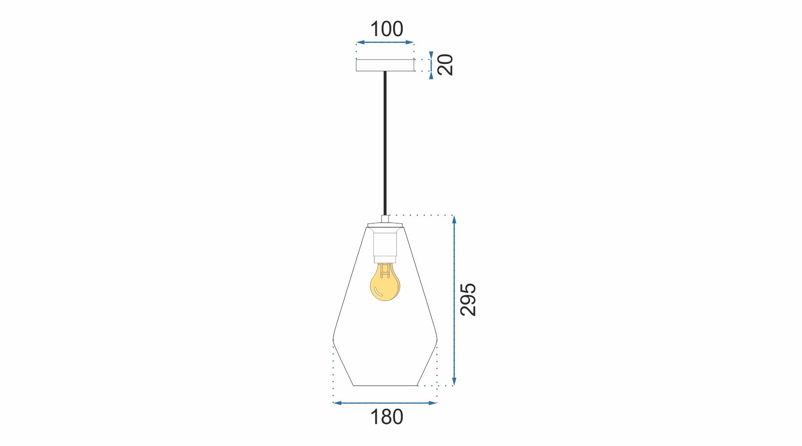 Люстра APP438-1CP