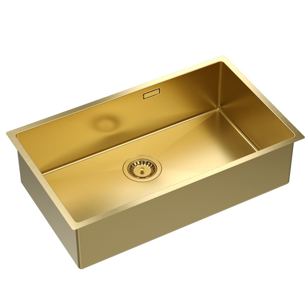 Plieninė kriauklė ANTHONY 80 GOLD