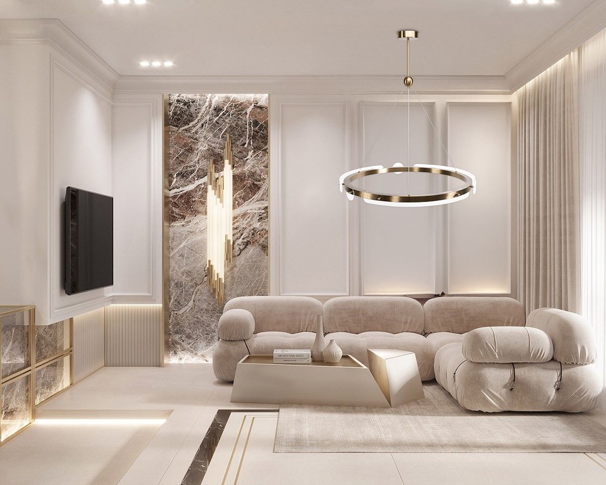 LED Lamp APP1549-cp Gold + Remote Control