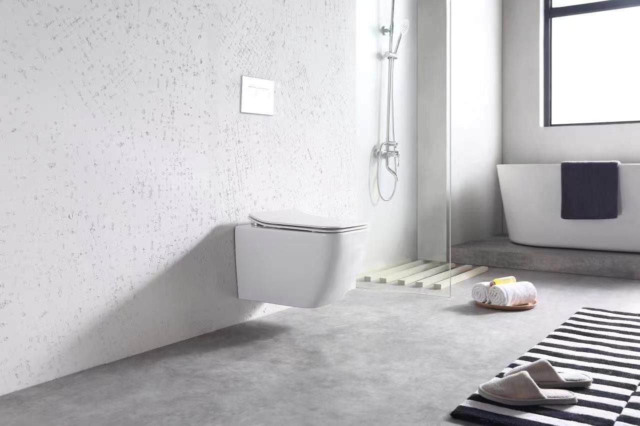 WC csésze REA MARTIN SLIM RIMLESS DUROPLAST