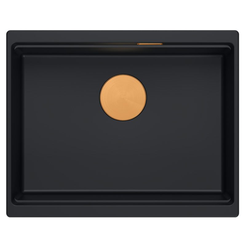 granito kriauklė Logan 100 Black