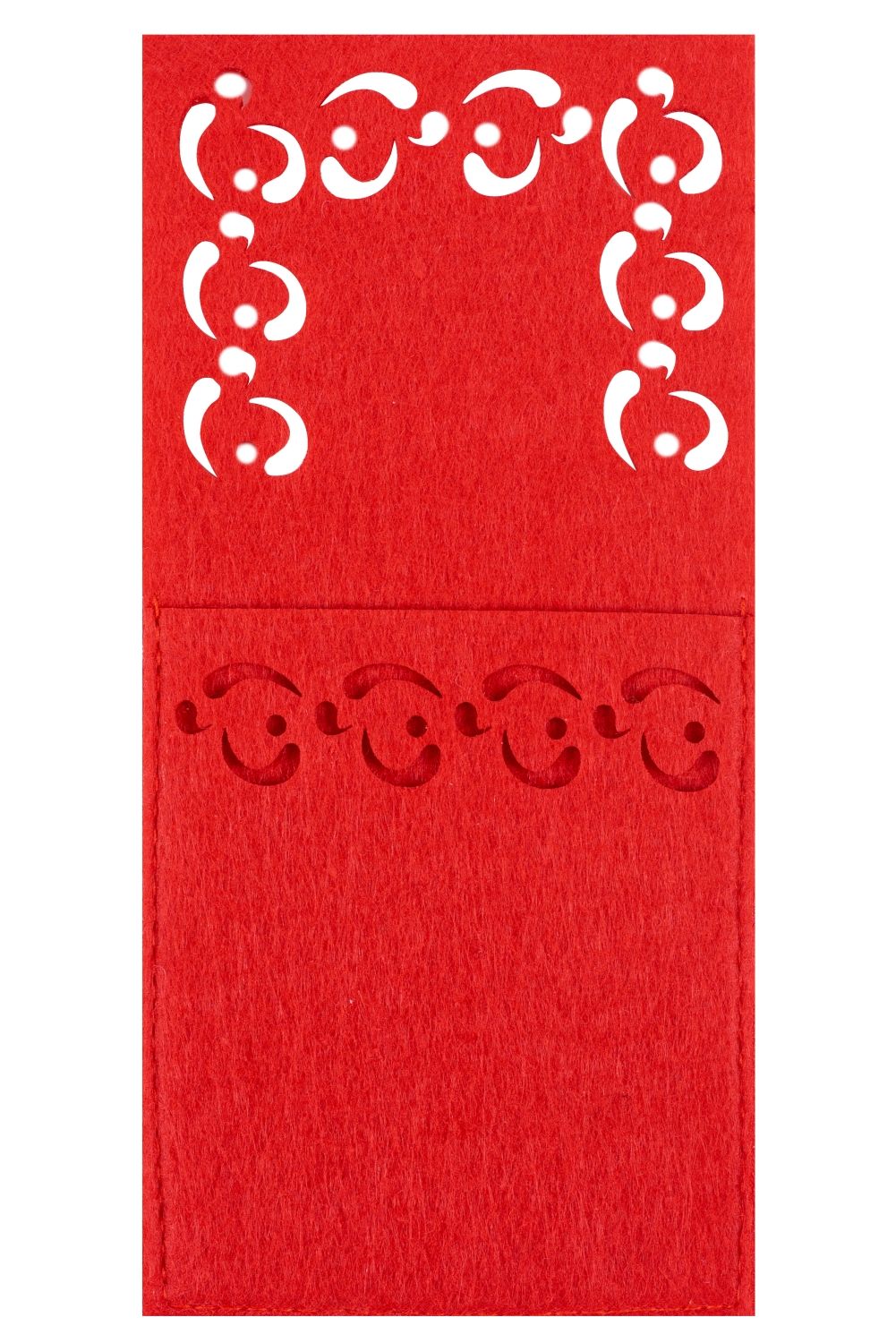 Cutlery Cover Set 4 pcs KF357-4R red