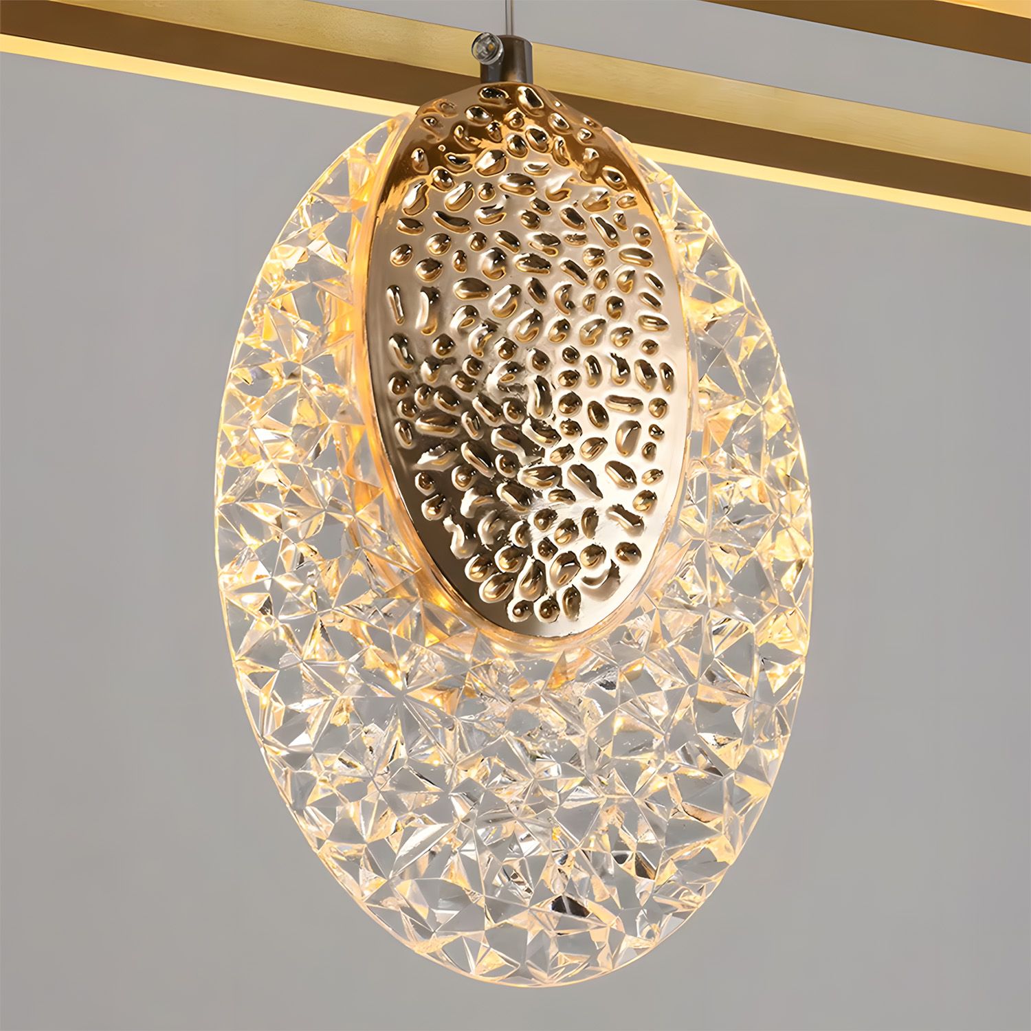 Lámpara Colgante de Cristal LED G088-1CP Złota