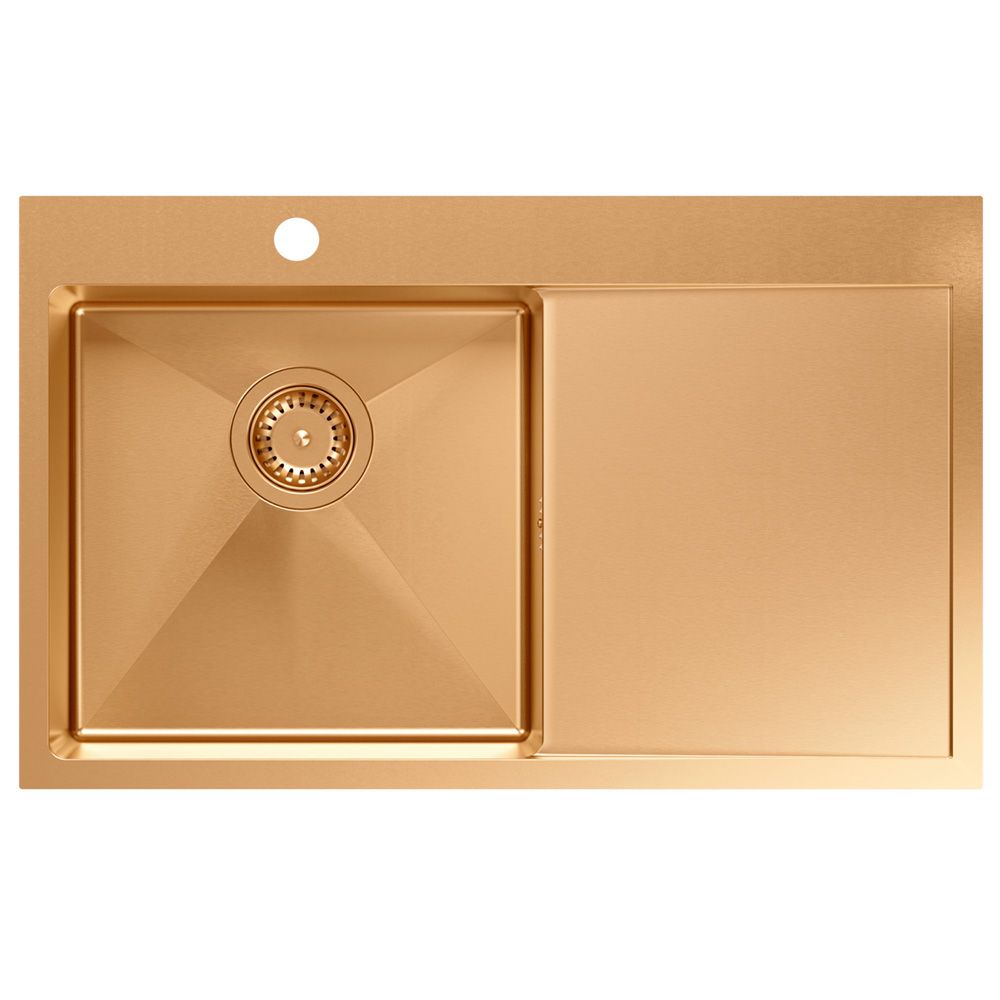 Fregadero de acero RUSSEL 111 Copper