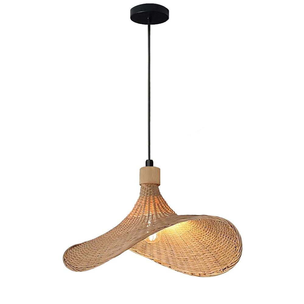 LÁMPARA COLGANTE DE BAMBÚ APP1642-1CP 30cm