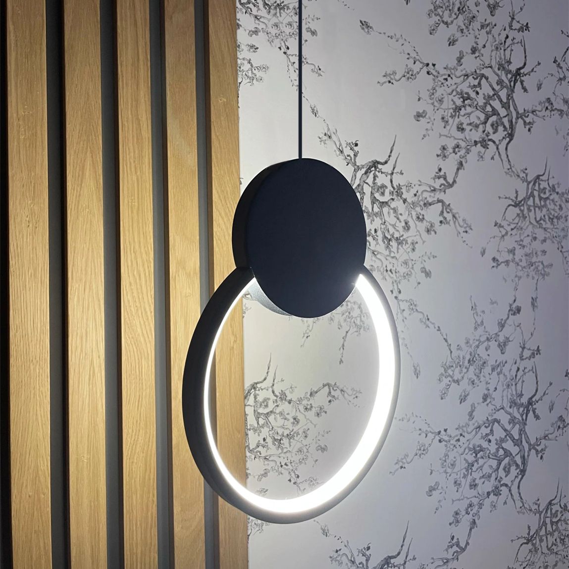 Люстра LED APP852-CP BLACK