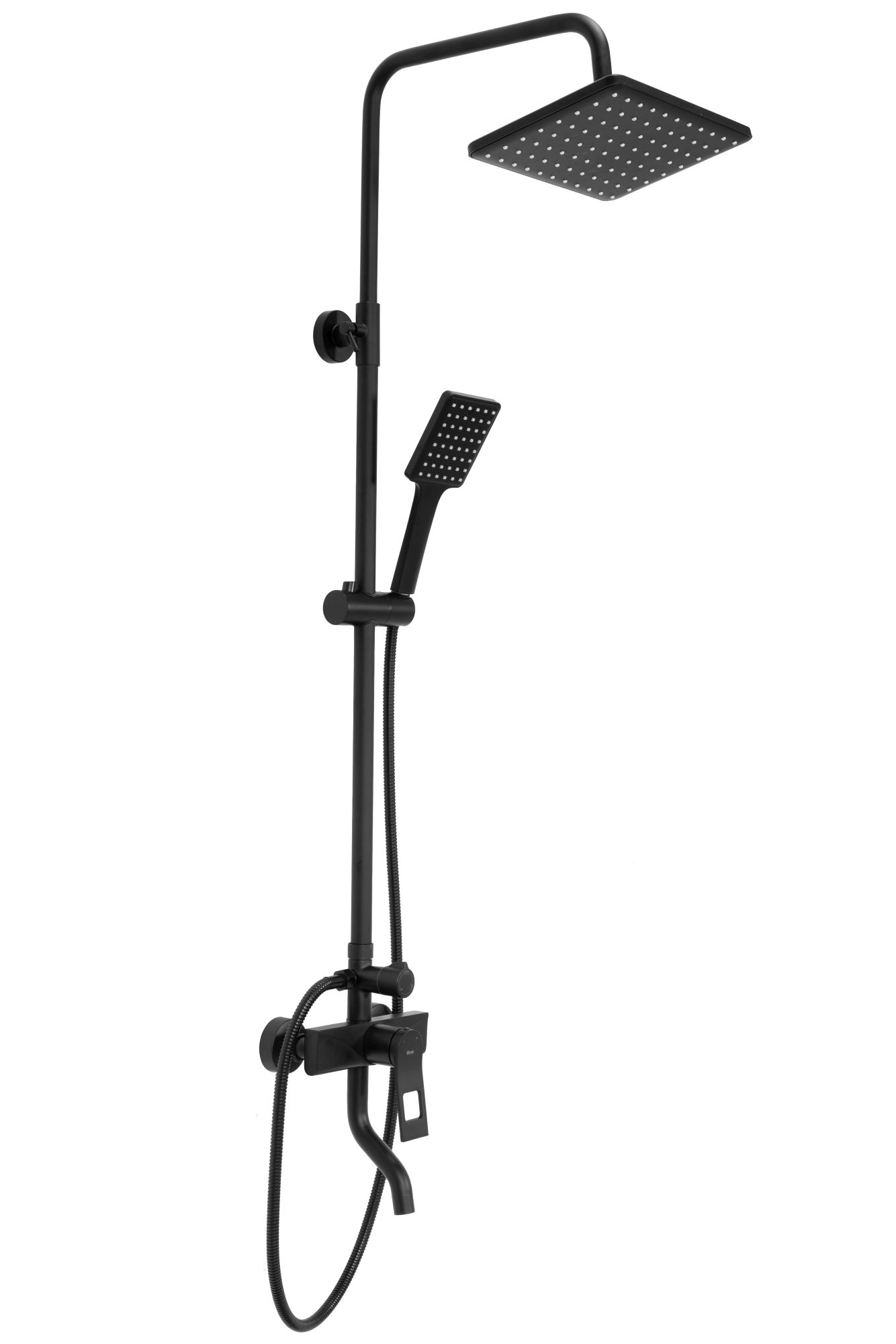 Shower set REA SOUL Black