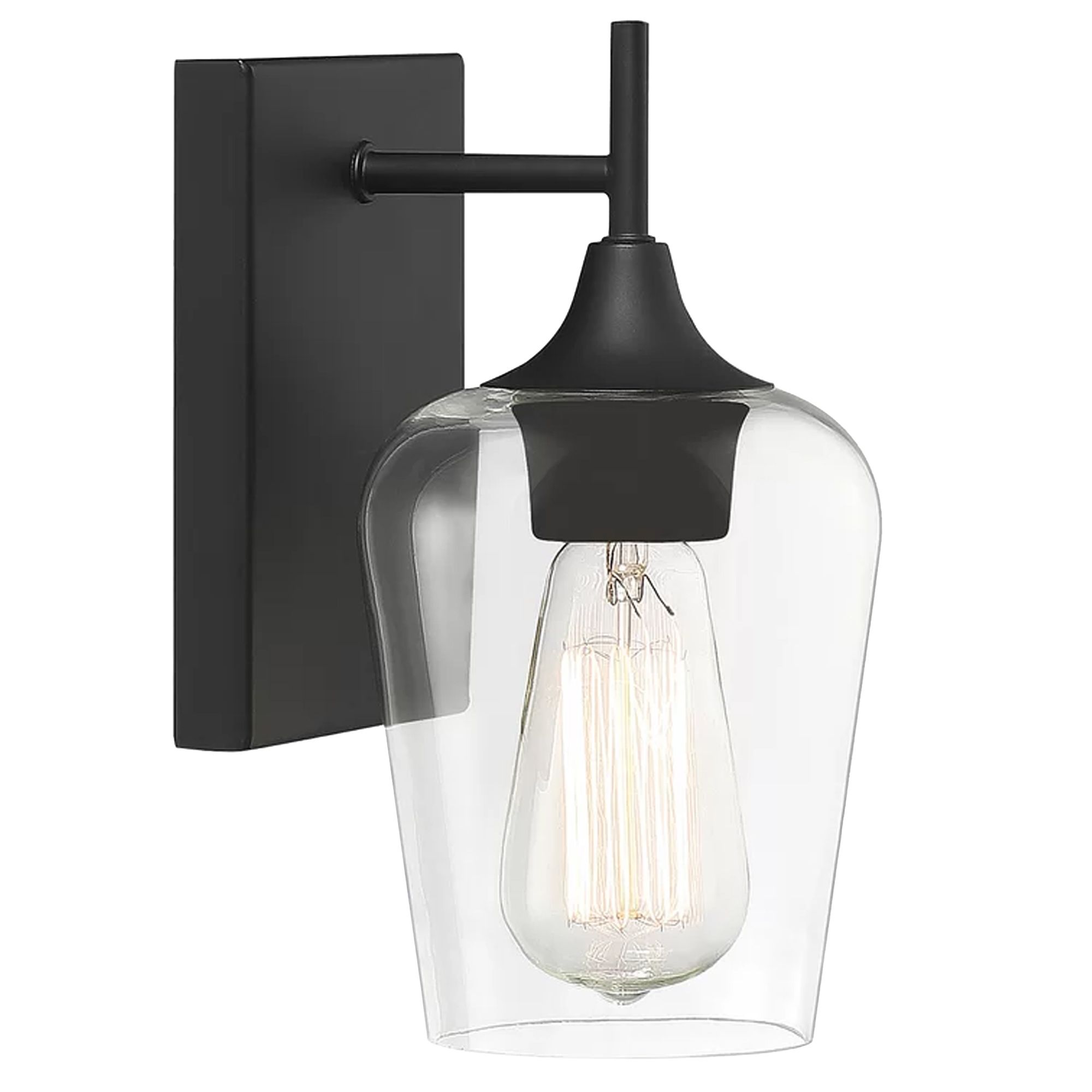 Wall lamp APP1233-1W Black