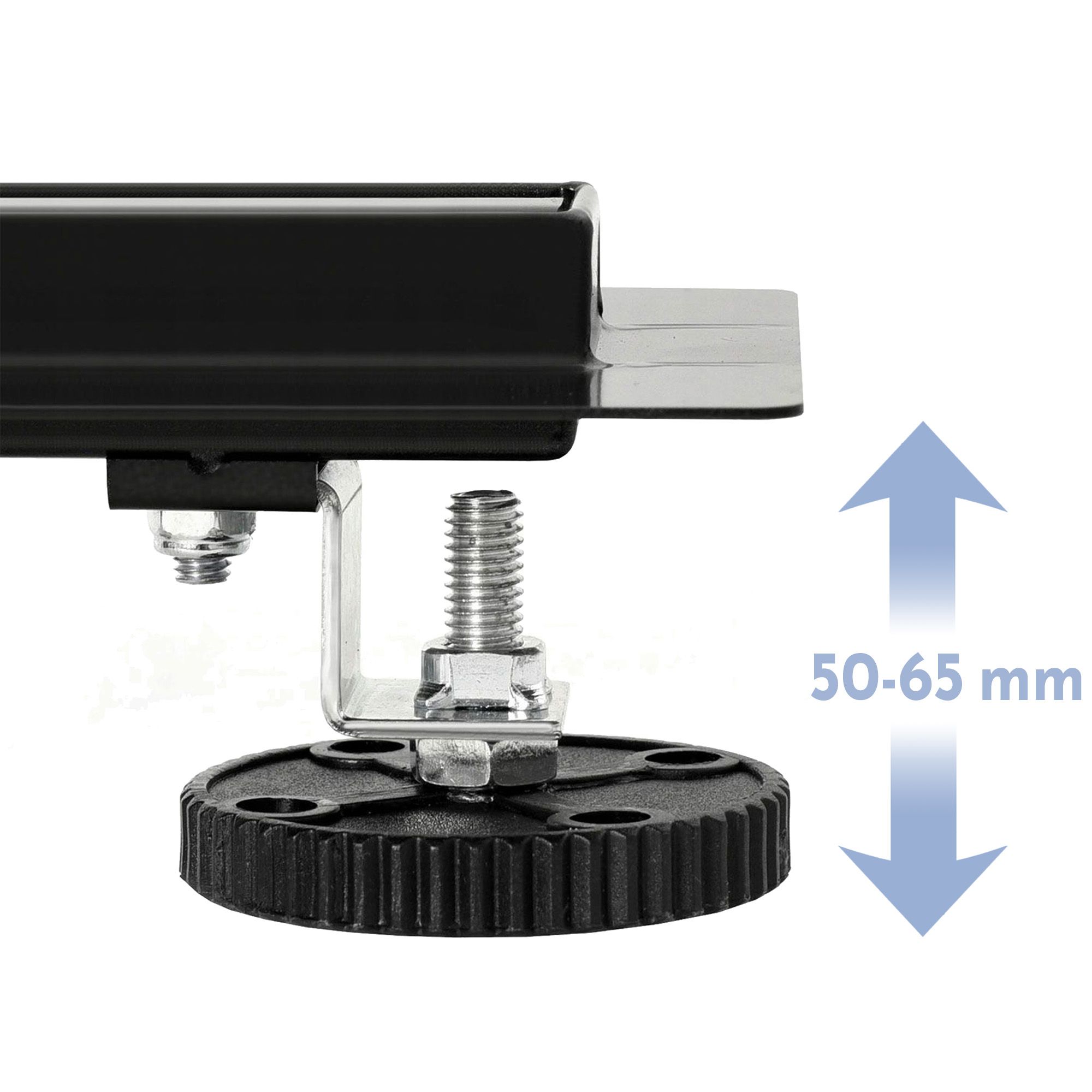 Lineáris lefolyó Neox Slim pro black 60