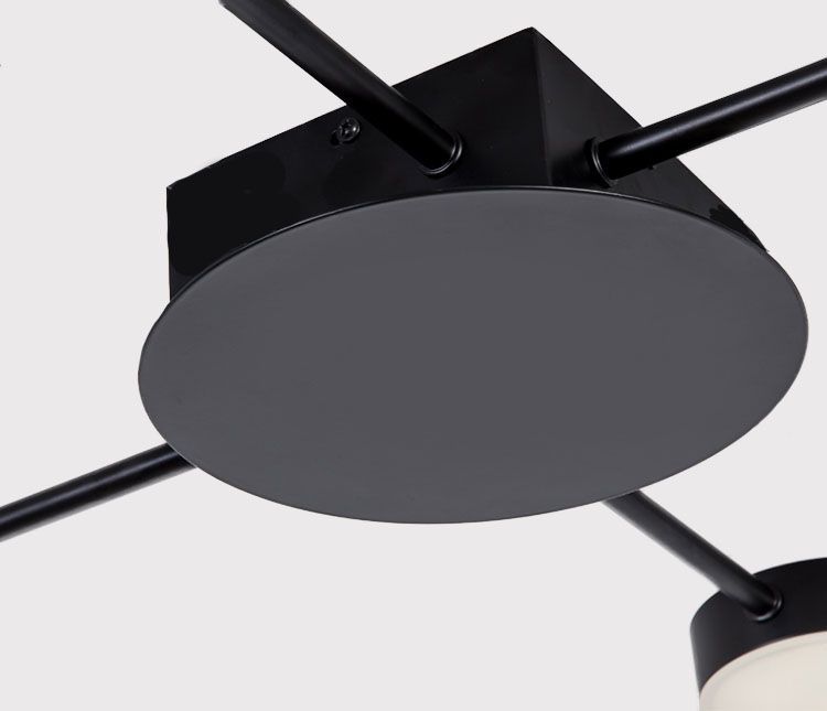 Lámpara LED APP519-4C 4 Brazos Black