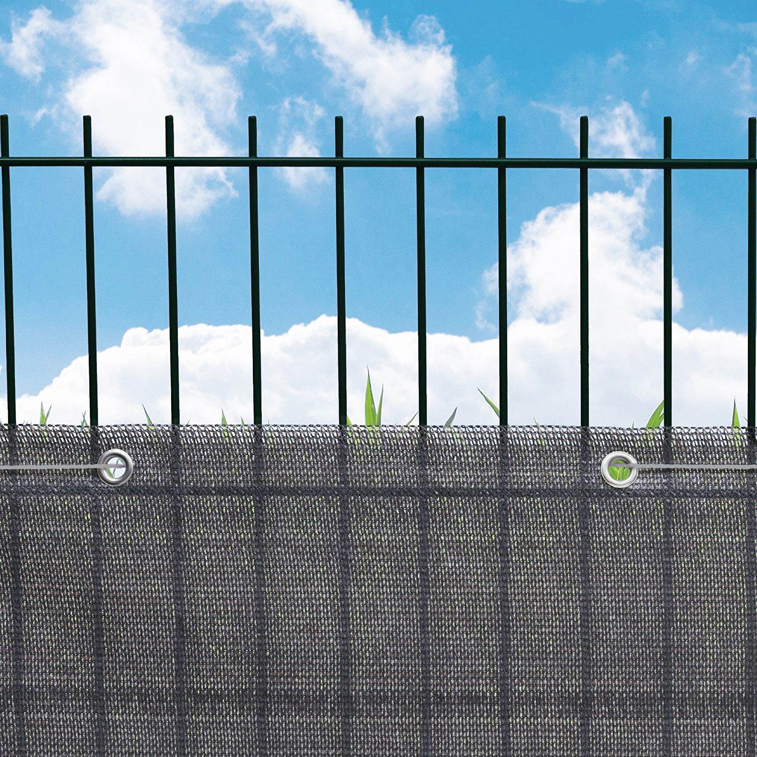 Balcony windscreen GREY 1x5M PE