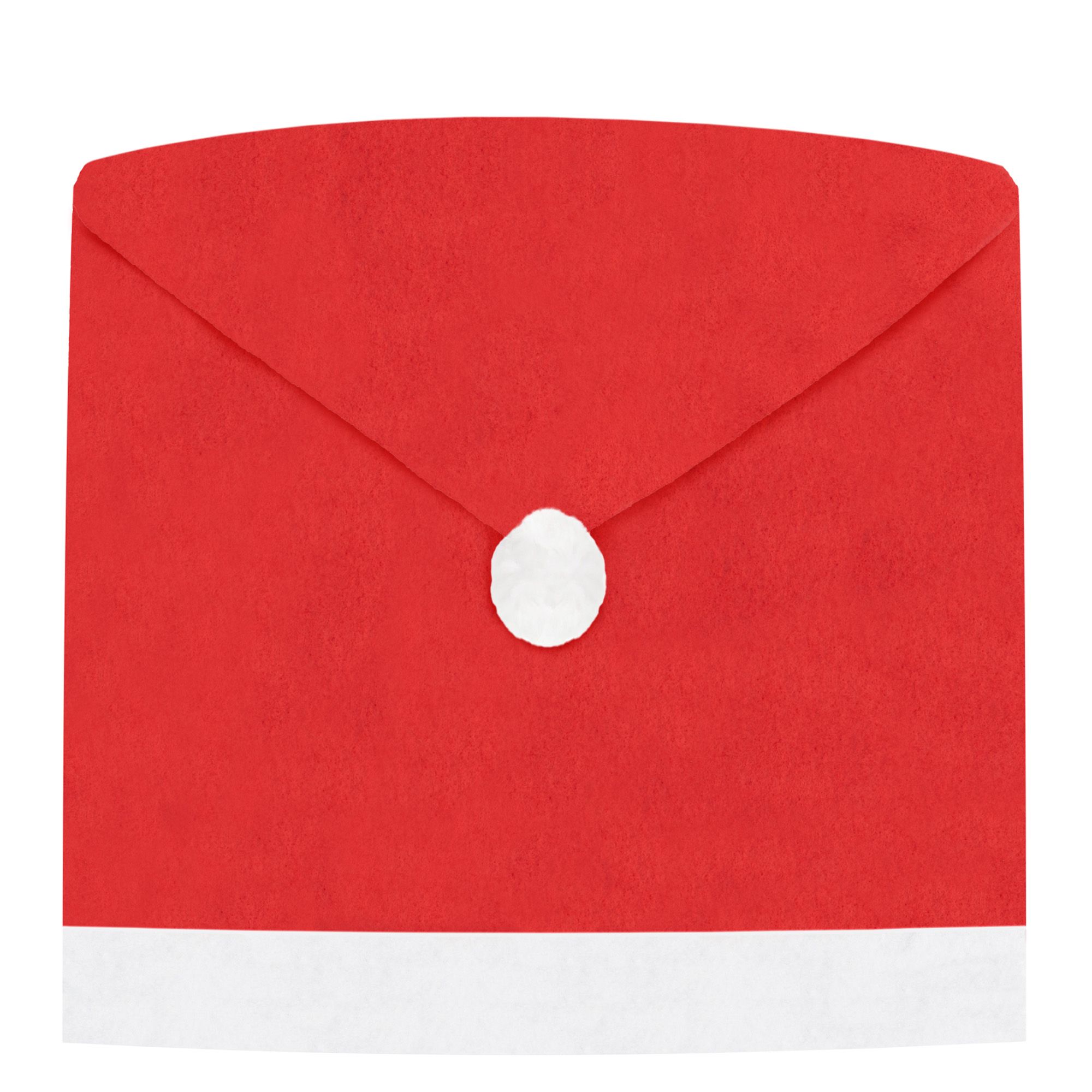 Christmas Chair Cover 6 pcs Santa's Hat