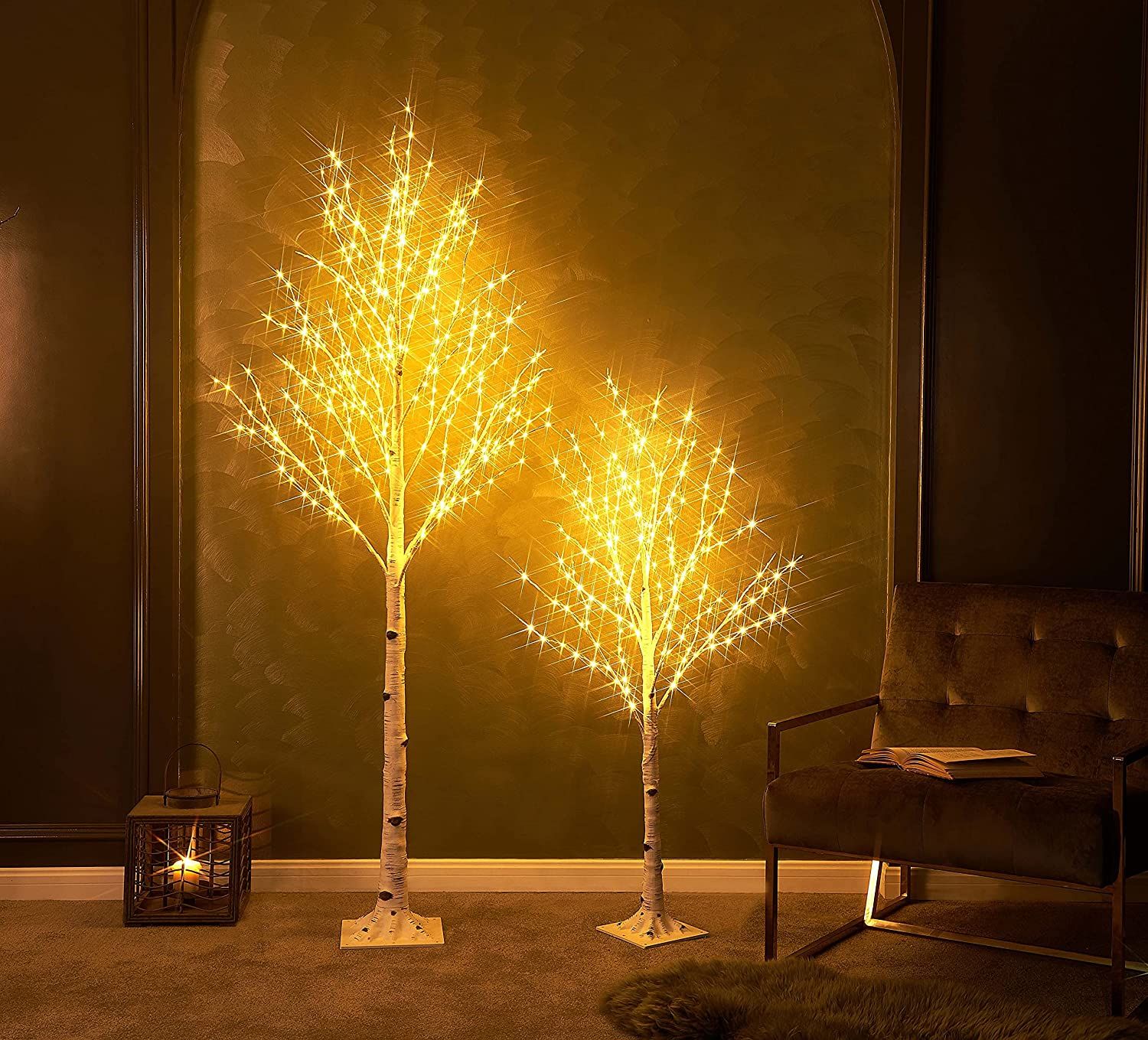 Vánoční stromek Led bříza 150cm CD007-72