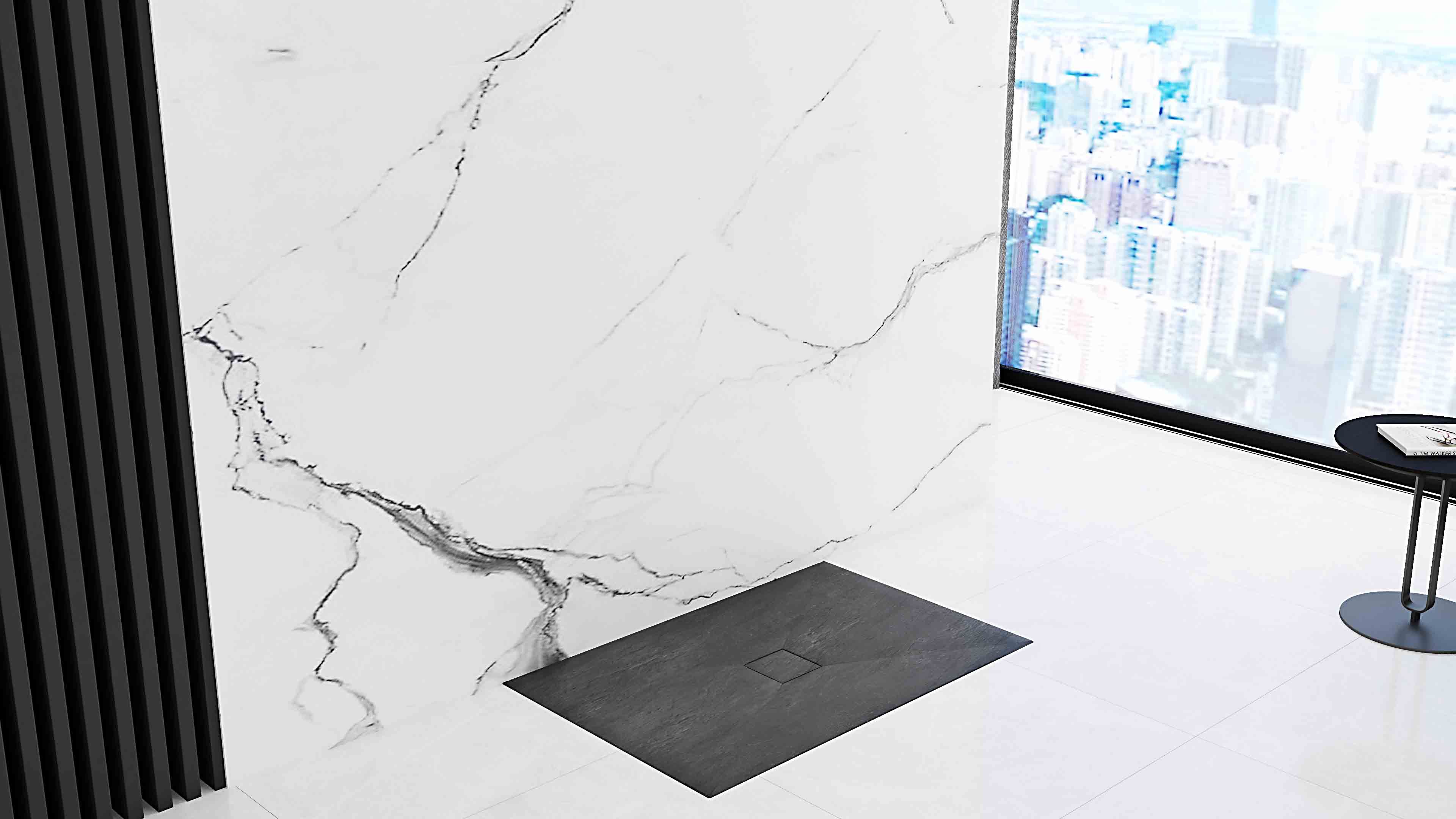 Duschtasse Rea Stone 80 x 100