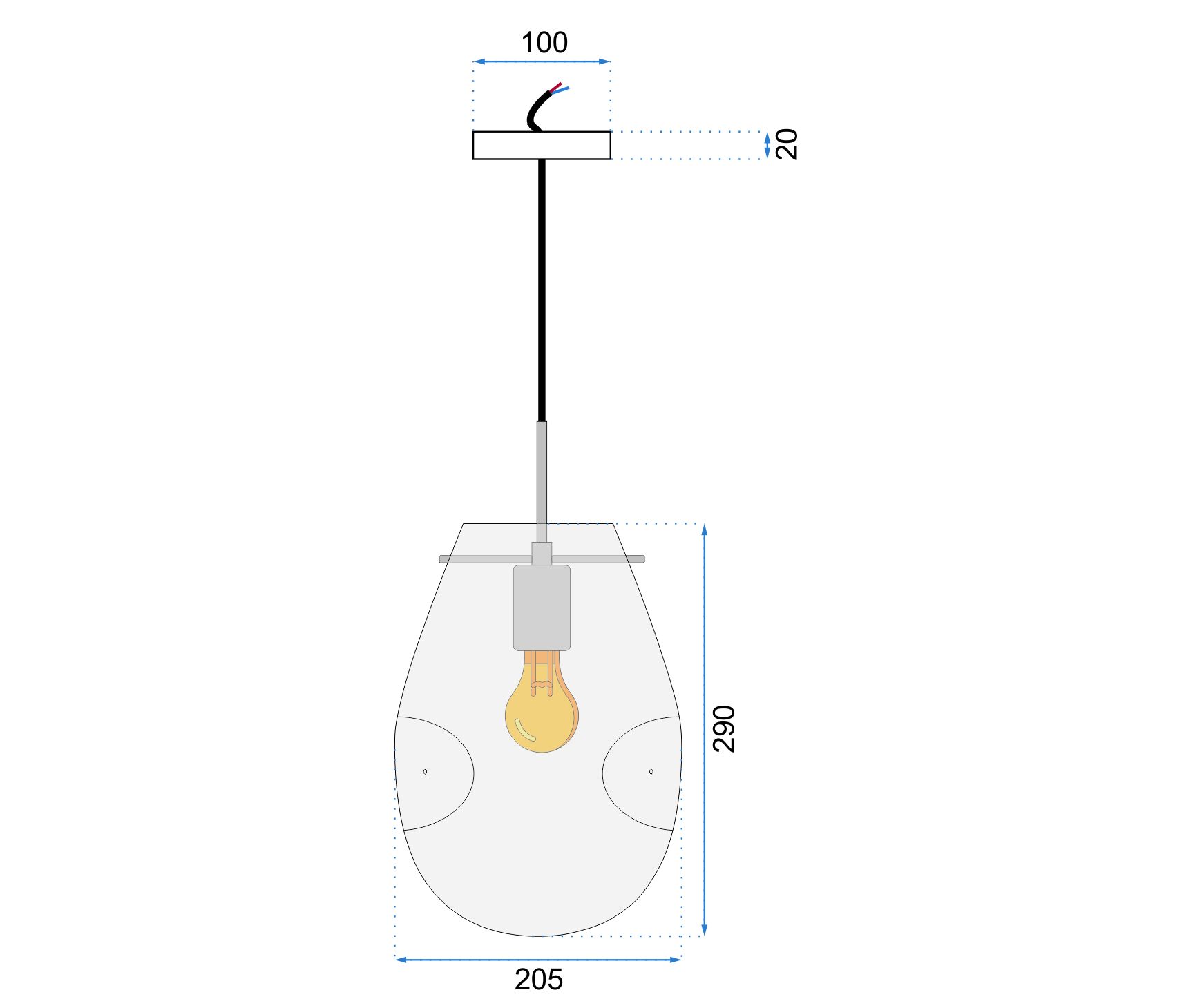 Lamp APP328-1CP
