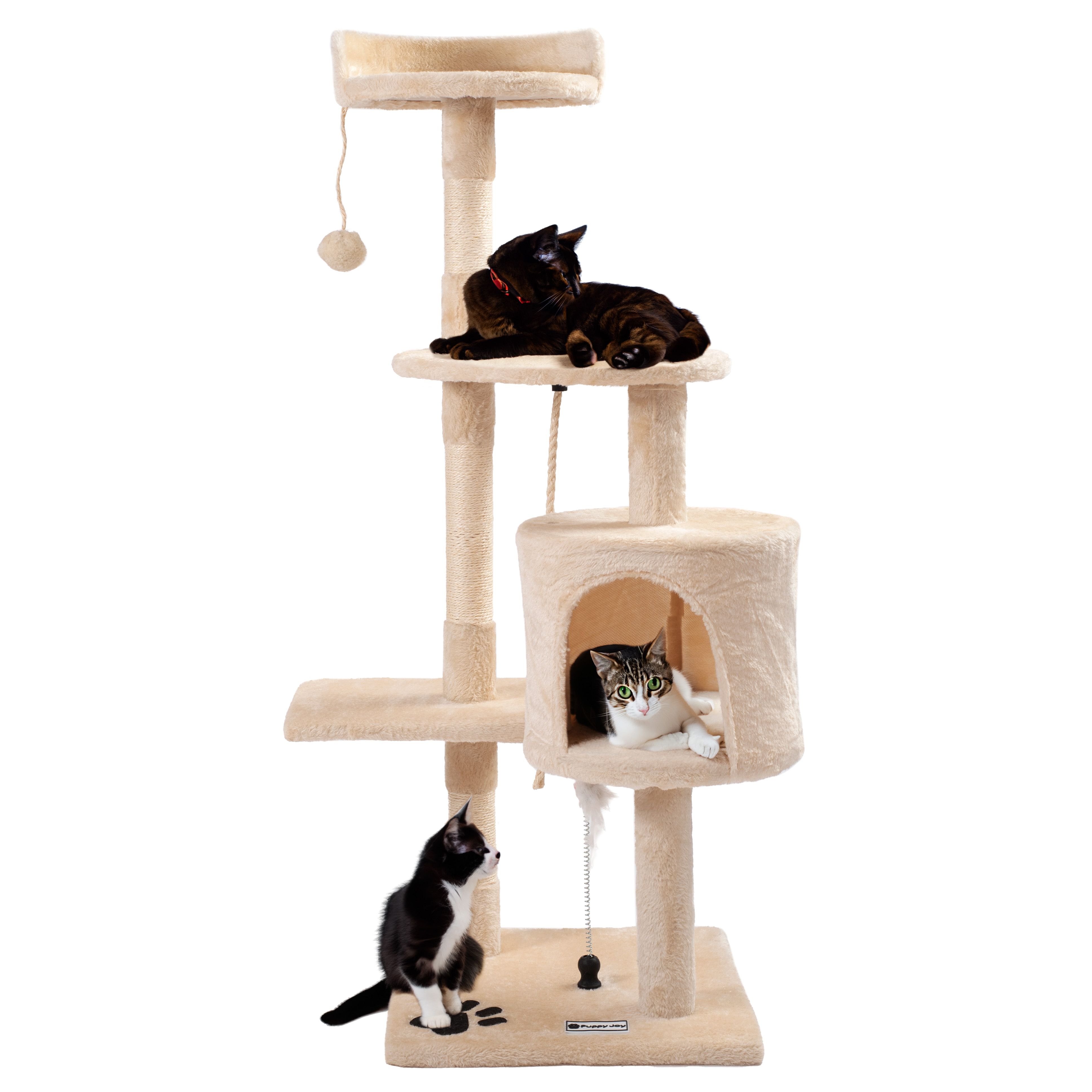 cat tree beige