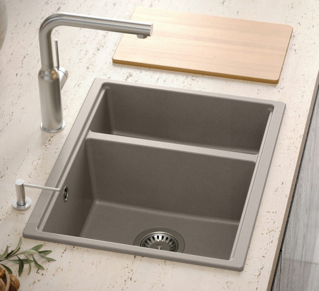 Granitspülbecken Logan 150 Beige