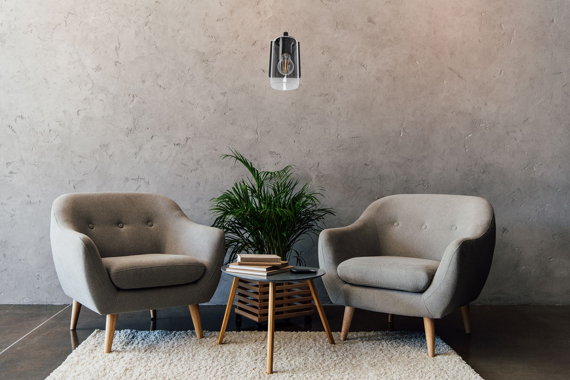 Wall lamp APP1222-1W Black