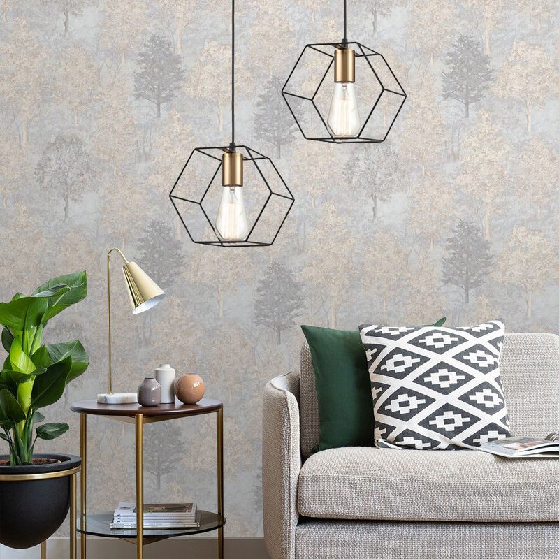 Lamp APP1131-1CP Black/gold