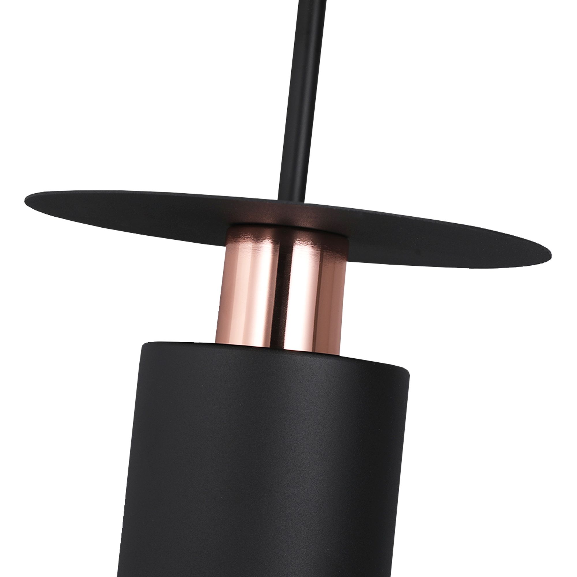 Lamp APP1145-1CP Black Rose Gold