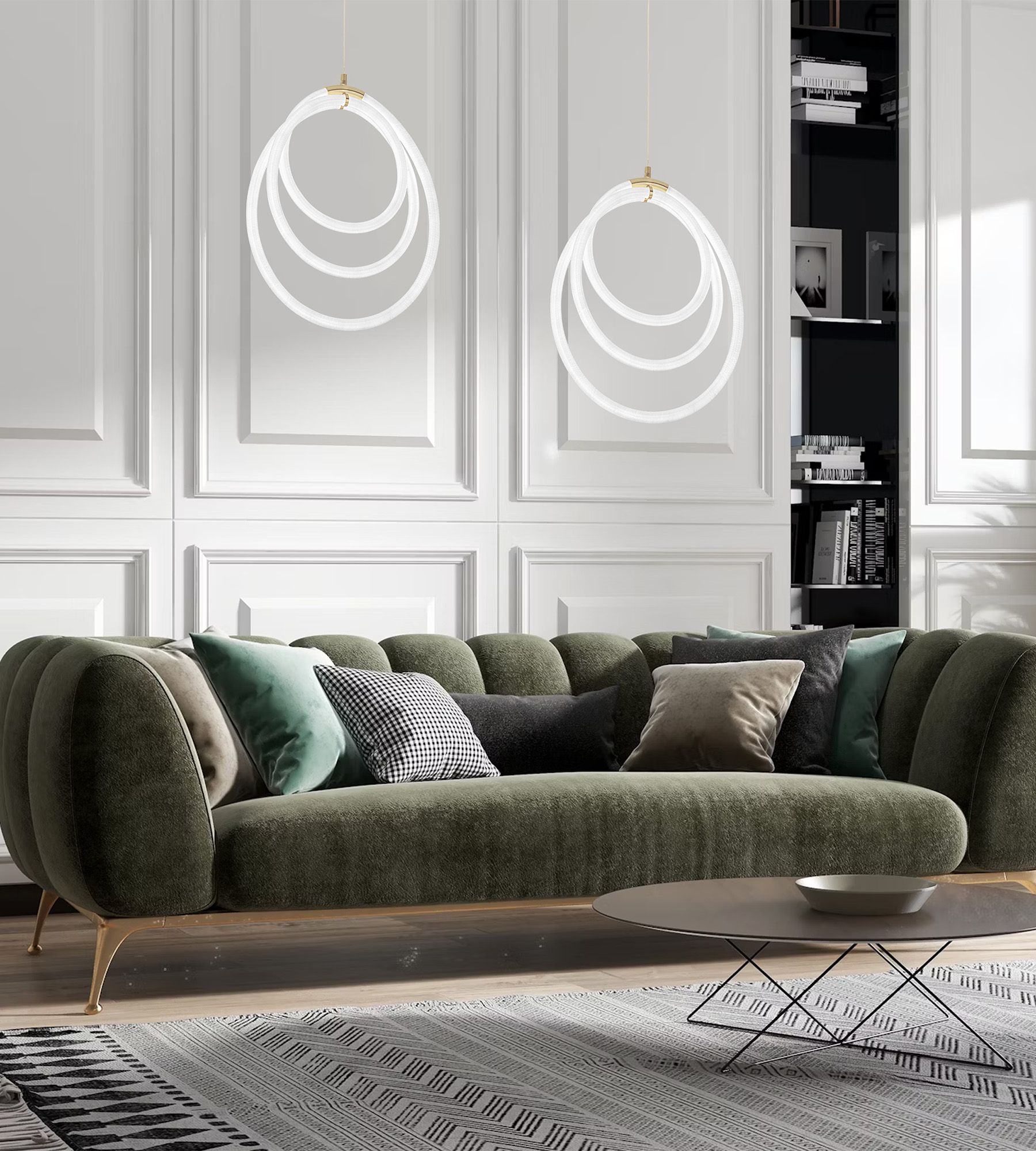 LED lámpa G016-CP Gold