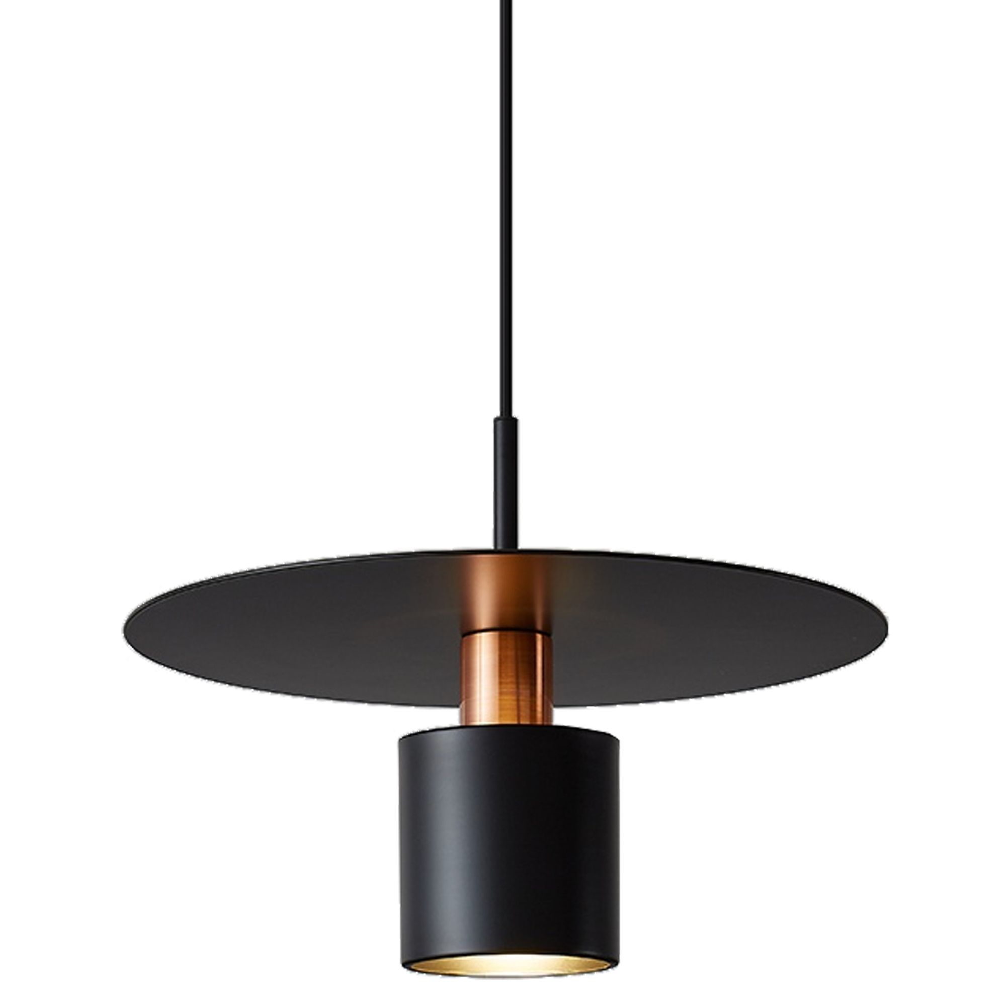 Lamp APP1145-1CP Black Rose Gold