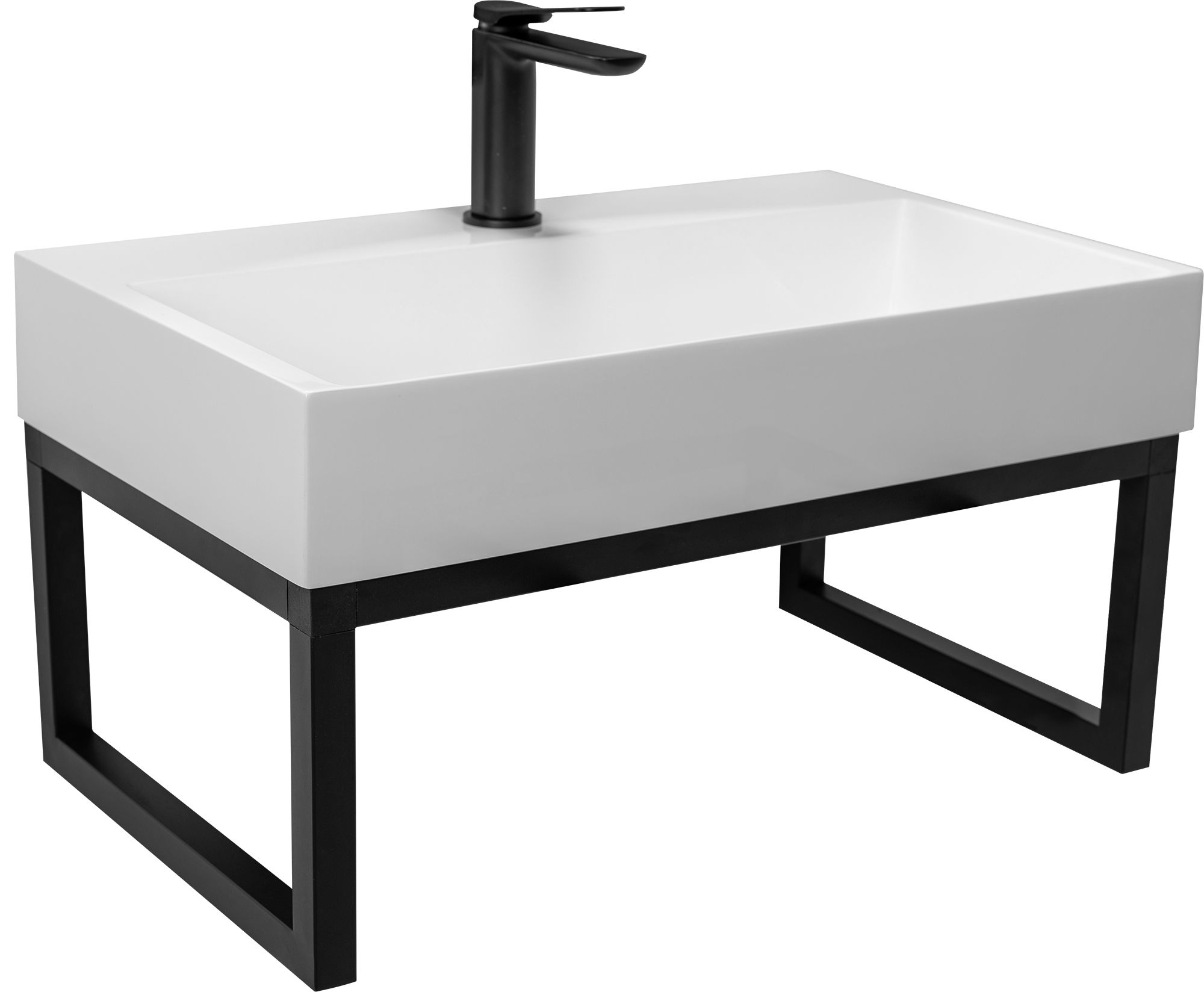 Lavabo de conglomerado GOYA 60cm + marco