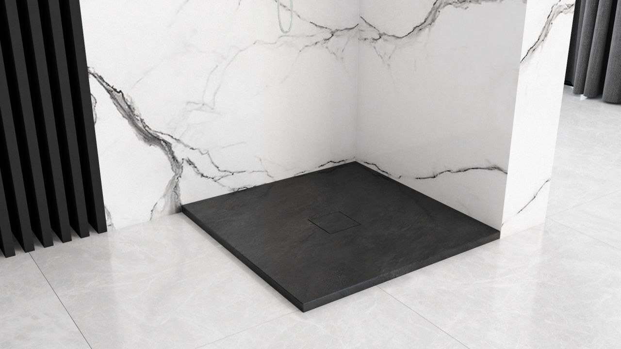 Zuhanytálca Rea Stone 90 x 90