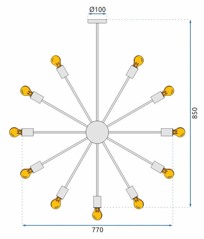 Lamp APP259-18C