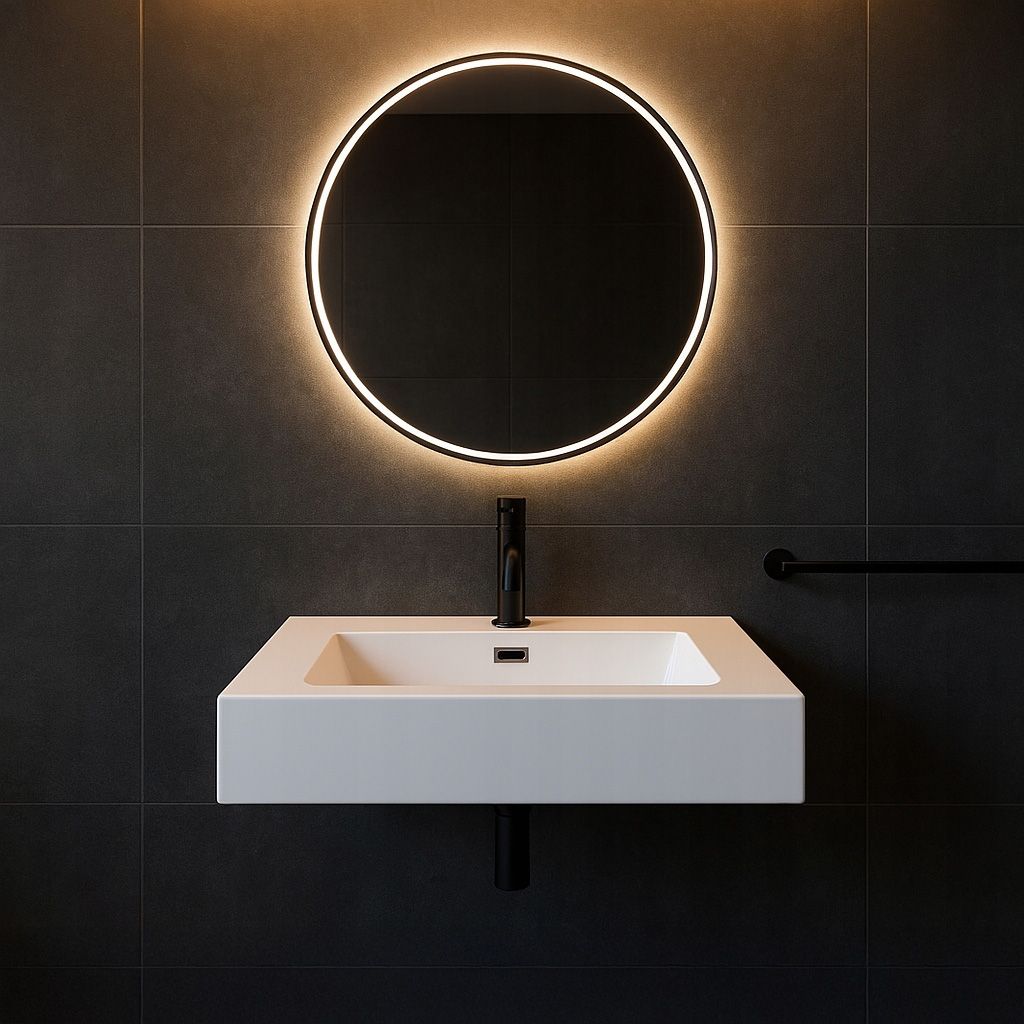Ceramic Countertop Basin Rea Alison White