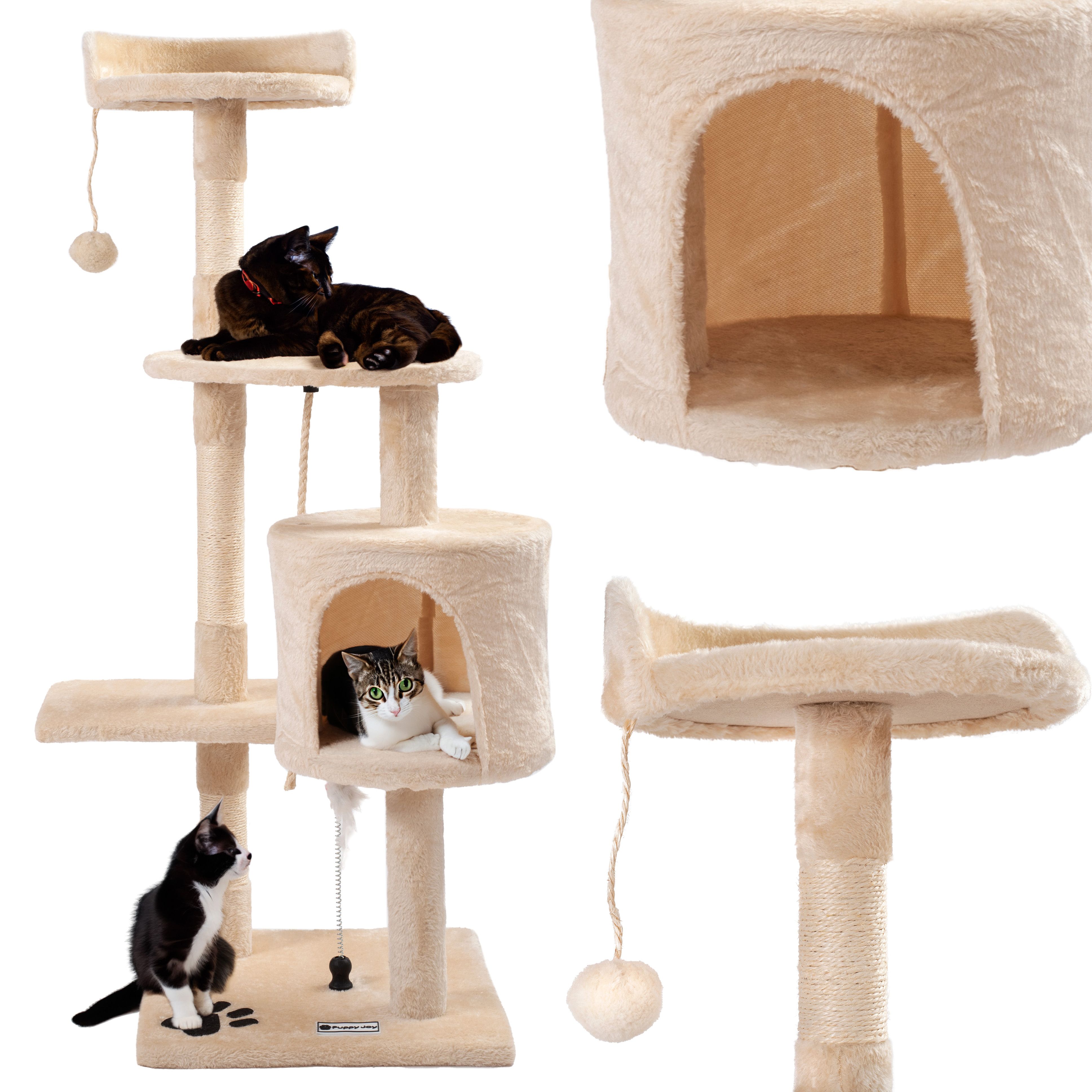 cat tree beige