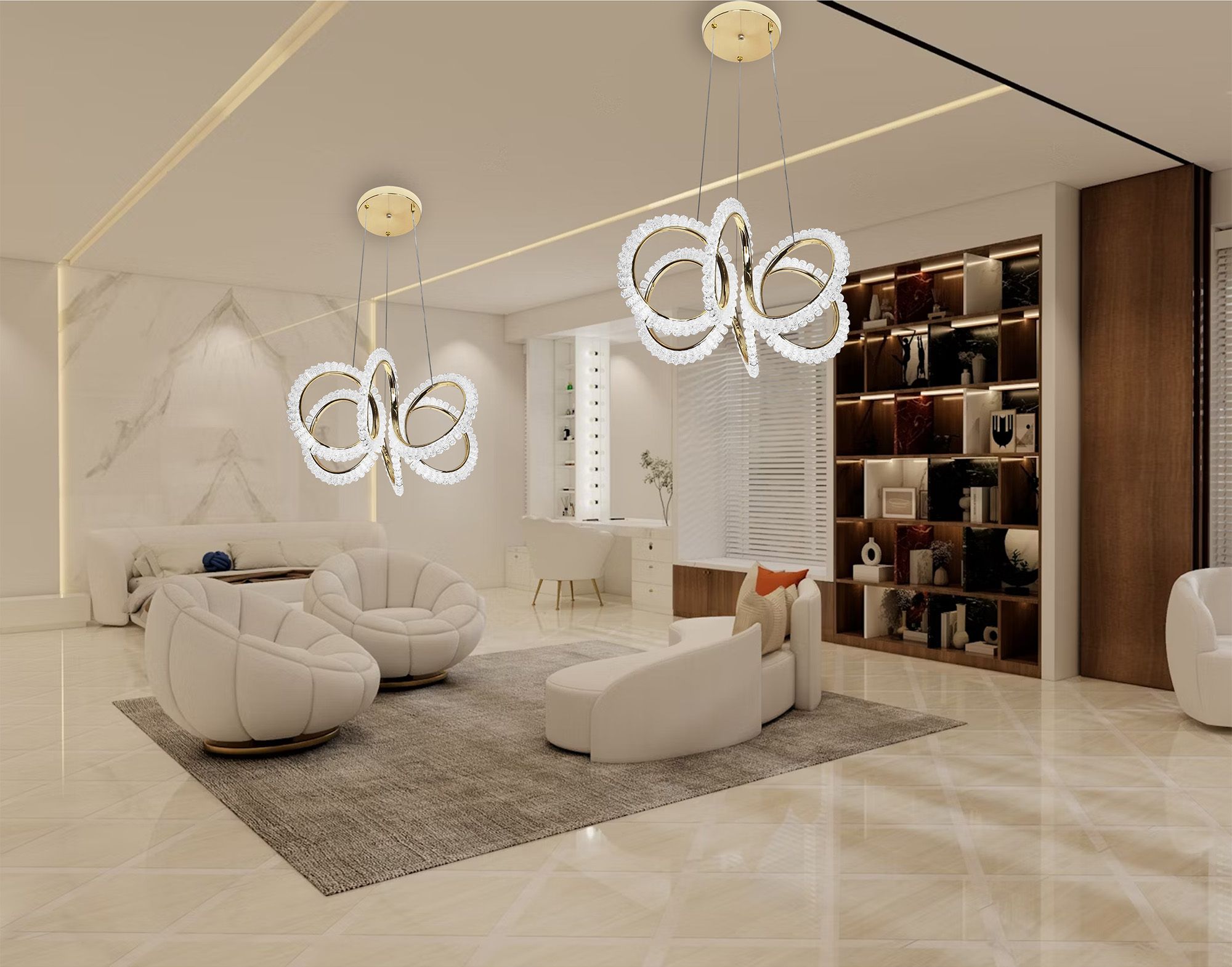Led osvětlení G037-CP Gold