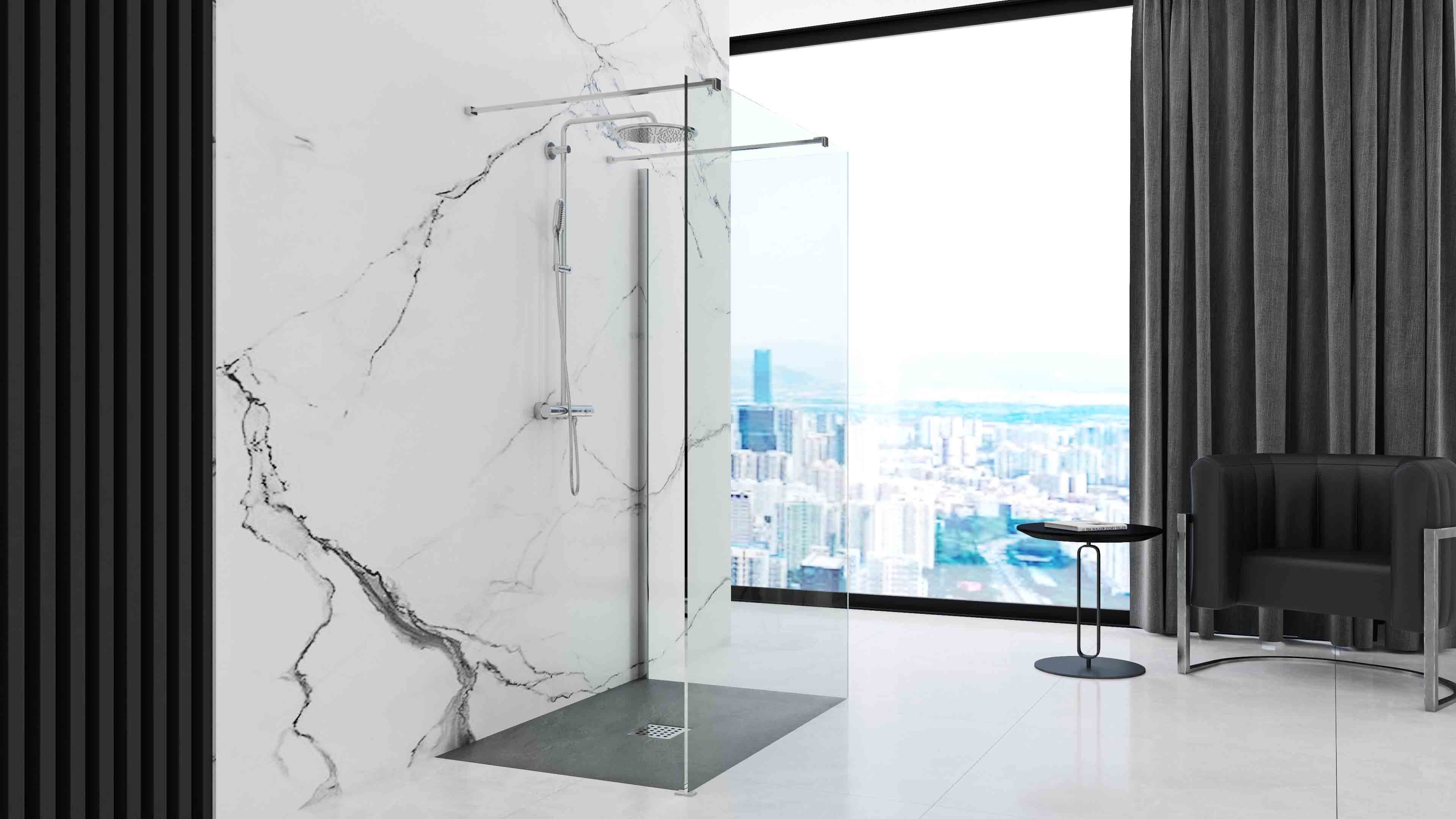 Receveur de douche Grey Rock 80 x 120