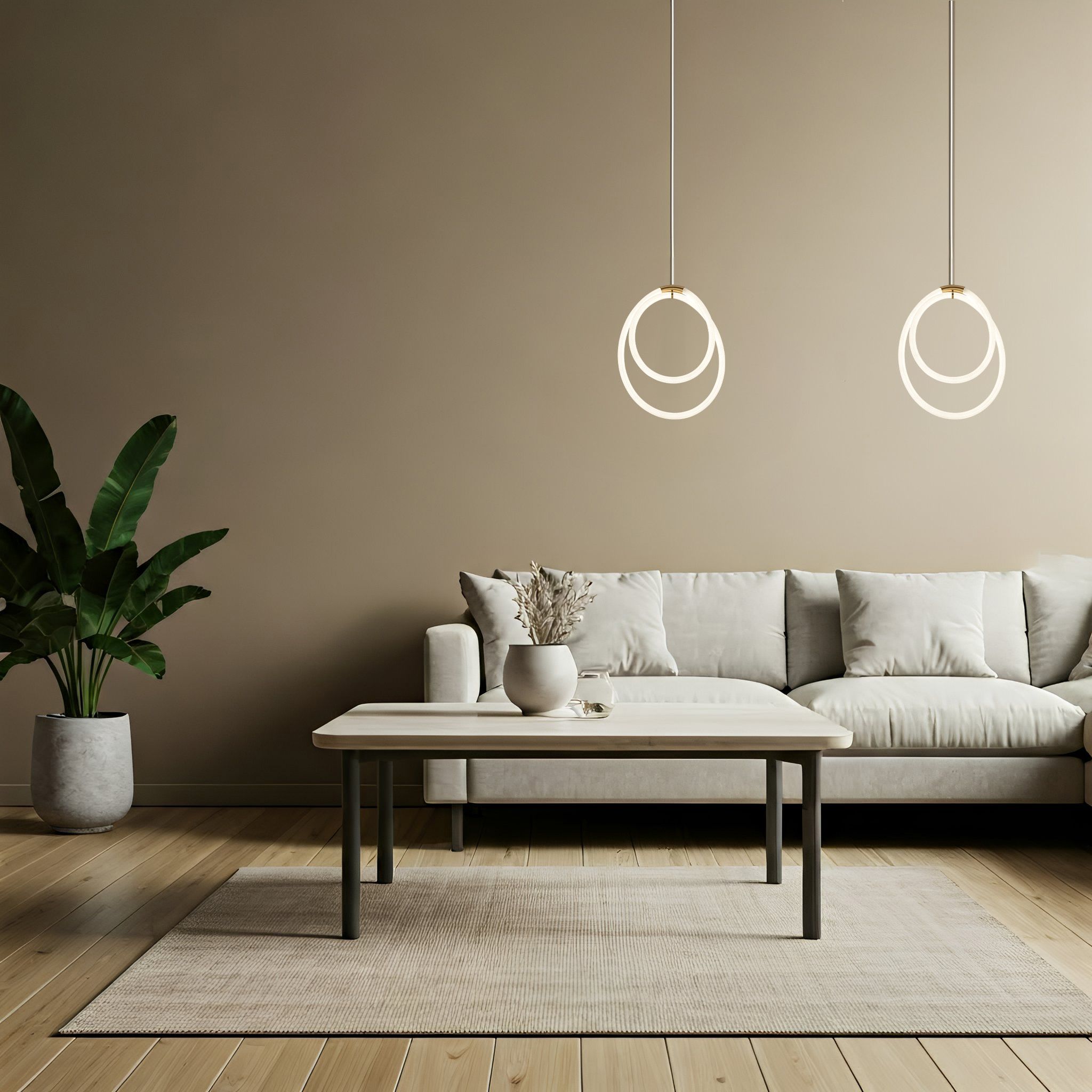 Lámpara LED G021-CP Gold