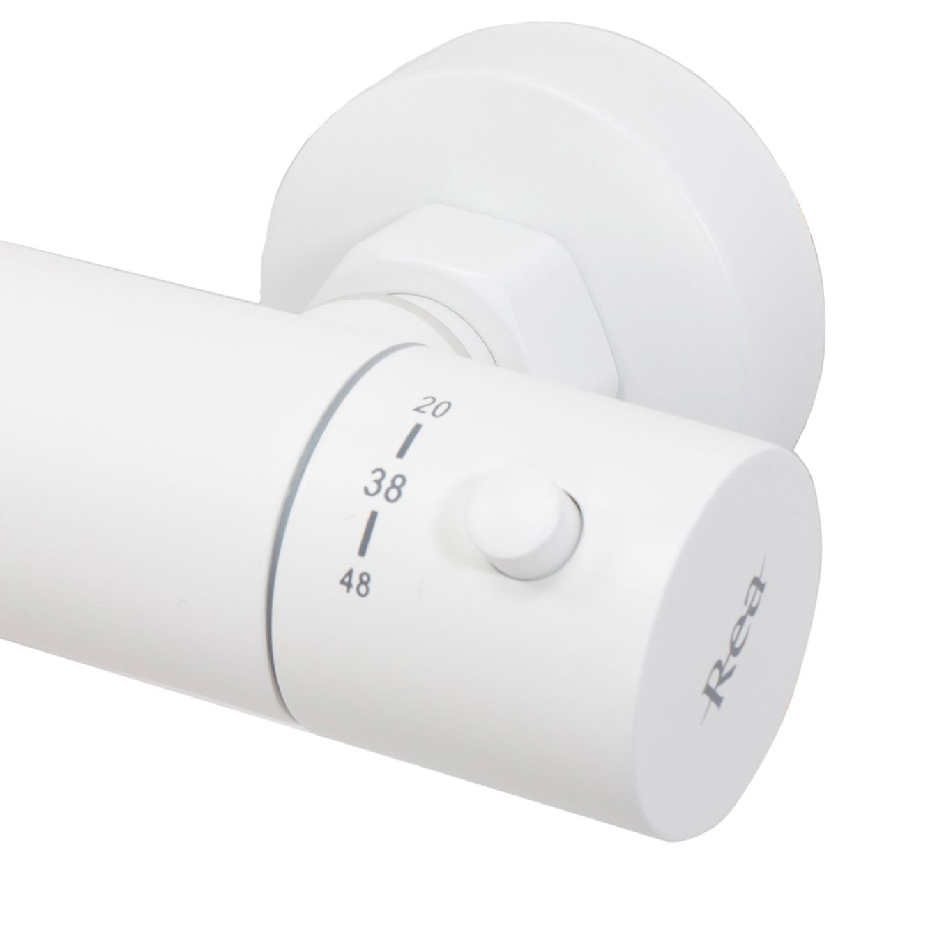 Conjunto de ducha REA Lungo White Matt