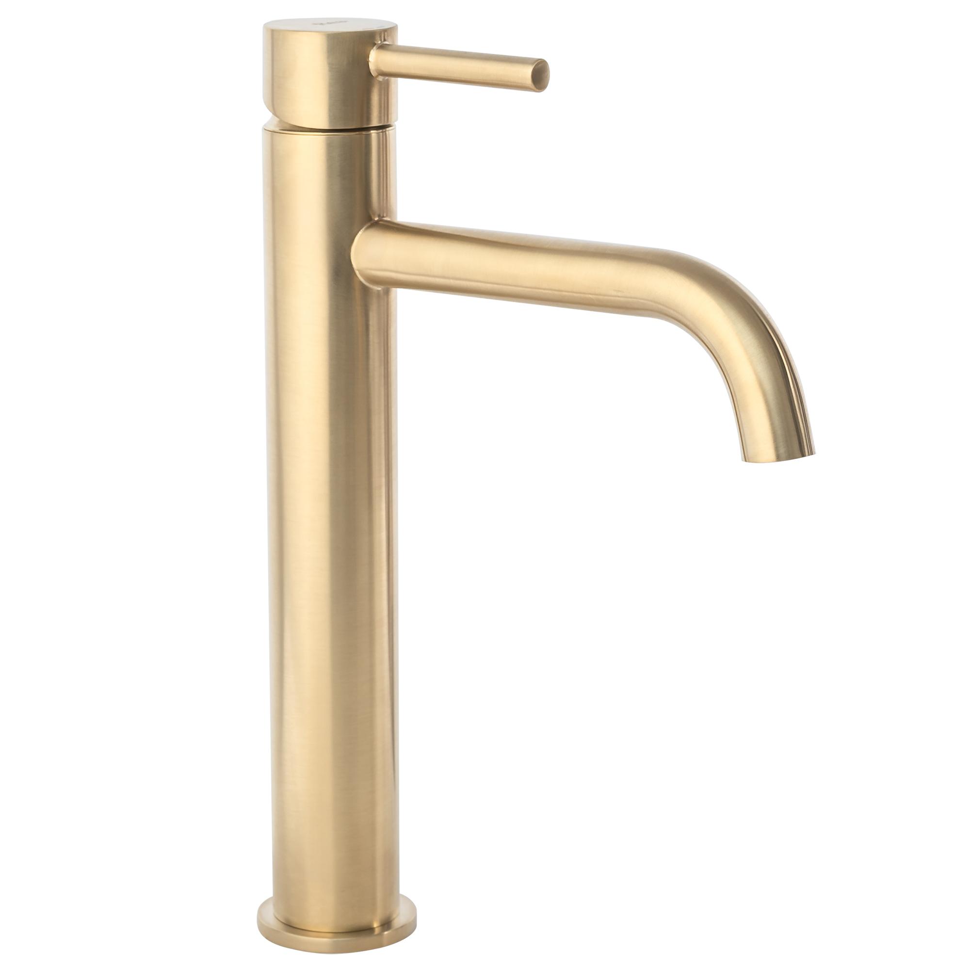 Wastafelkraan Rea Monaco Low Brush Gold